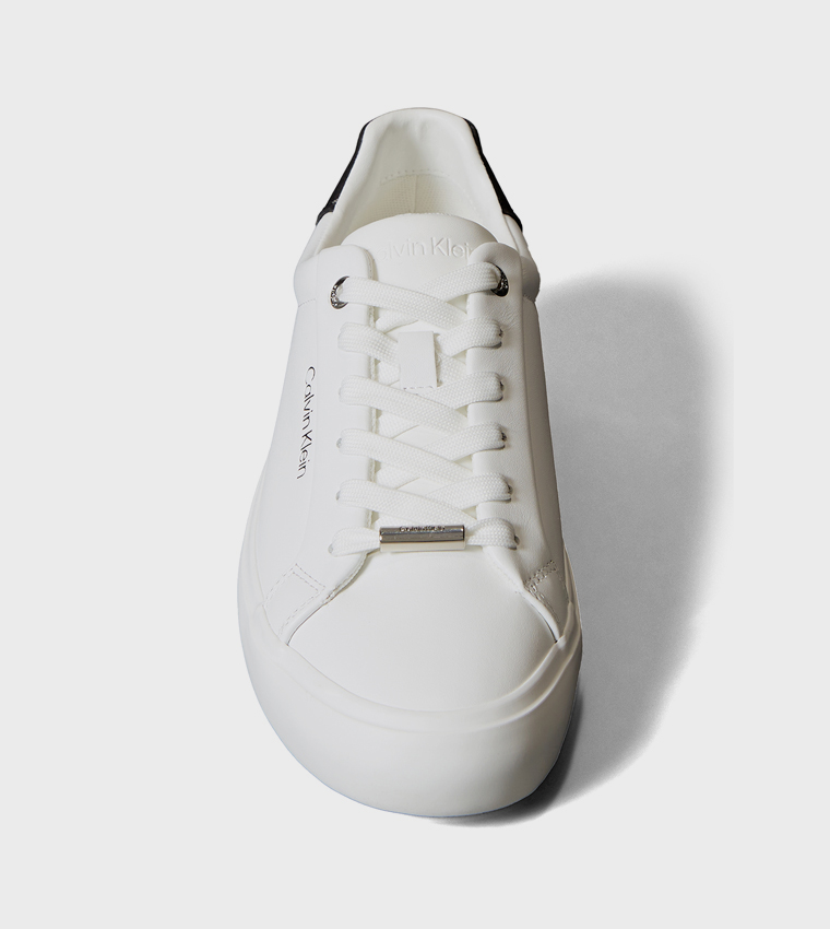 Logo Printed Lace-Up Sneakers