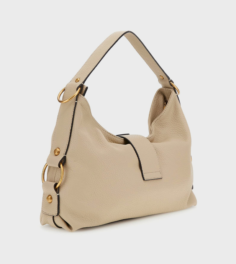 CAMDEN Logo Plaque Shoulder Bag