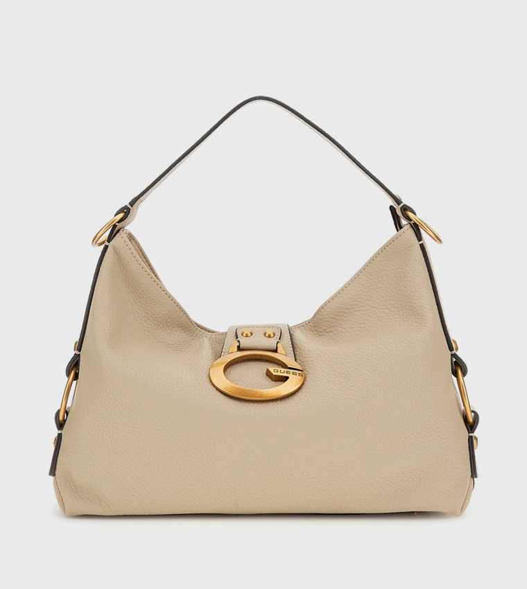 CAMDEN Logo Plaque Shoulder Bag