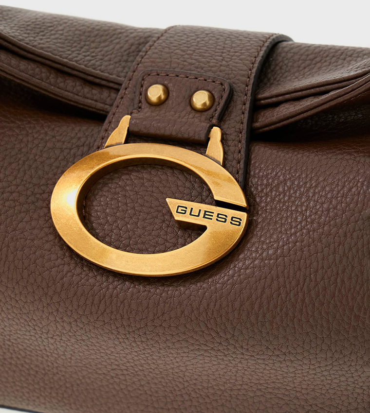 CAMDEN Logo Plaque Shoulder Bag