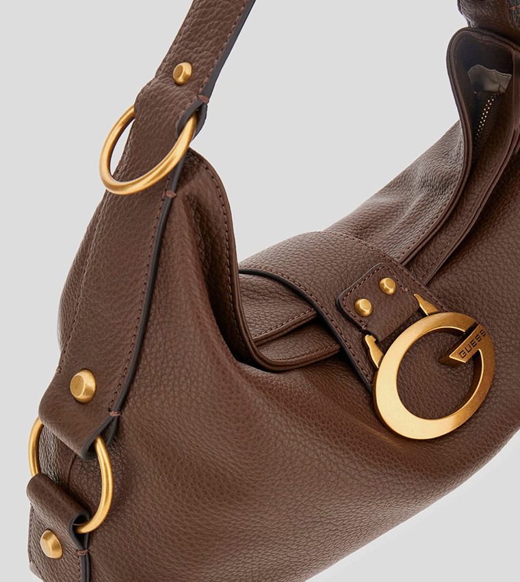 CAMDEN Logo Plaque Shoulder Bag