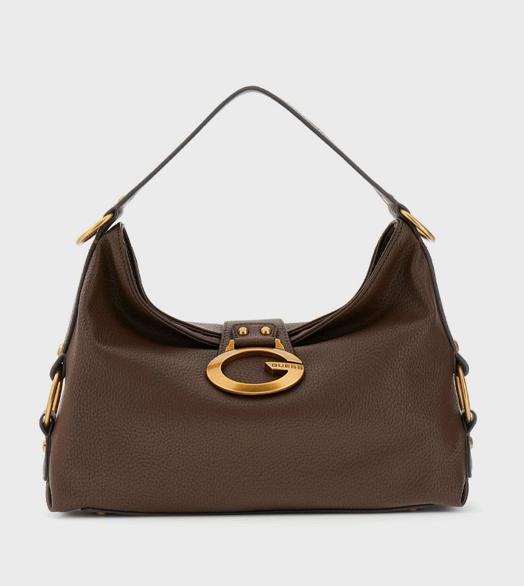 CAMDEN Logo Plaque Shoulder Bag