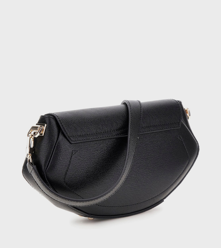 AMORETTE Logo Detail Crossbody Bag