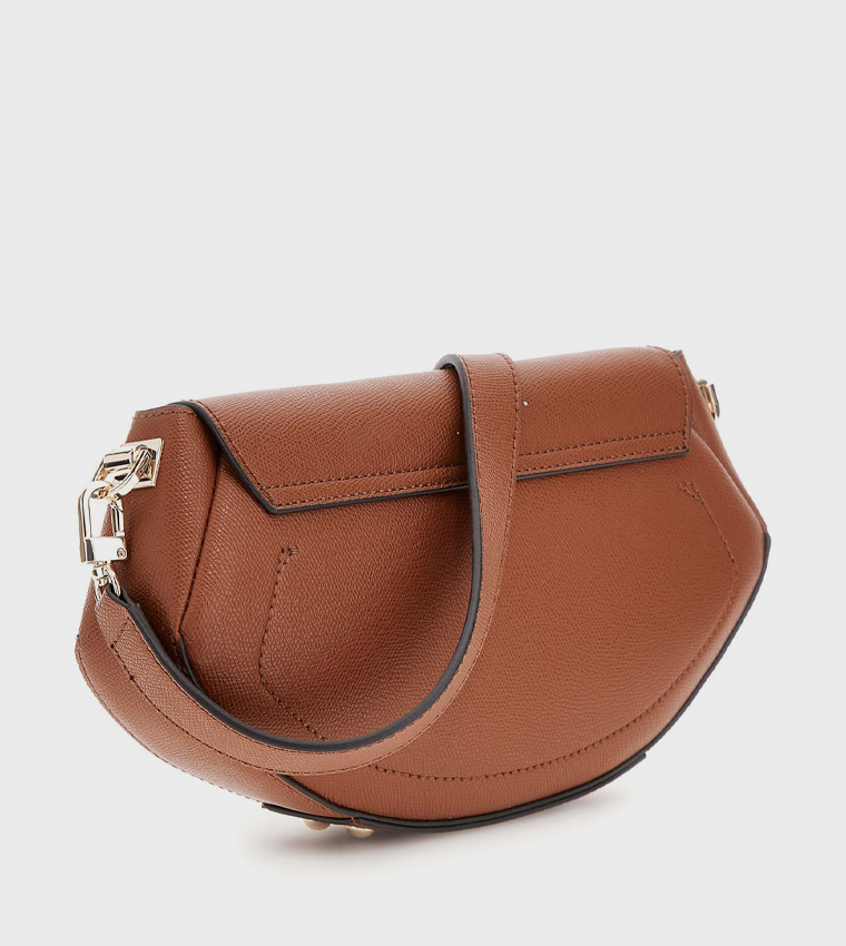AMORETTE Logo Detail Crossbody Bag
