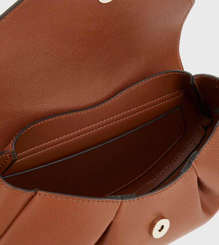 AMORETTE Logo Detail Crossbody Bag