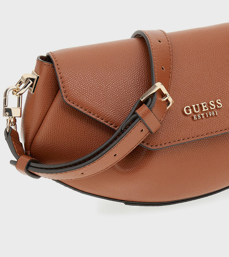 AMORETTE Logo Detail Crossbody Bag