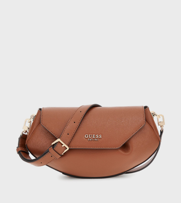 AMORETTE Logo Detail Crossbody Bag