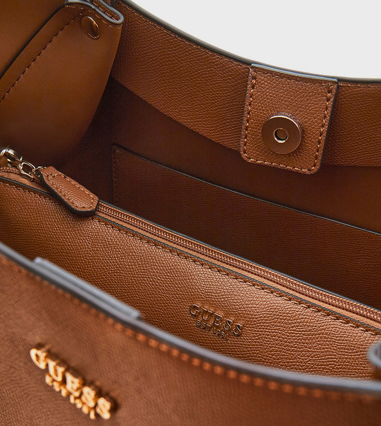 AMORETTE Logo Detail Tote Bag Set