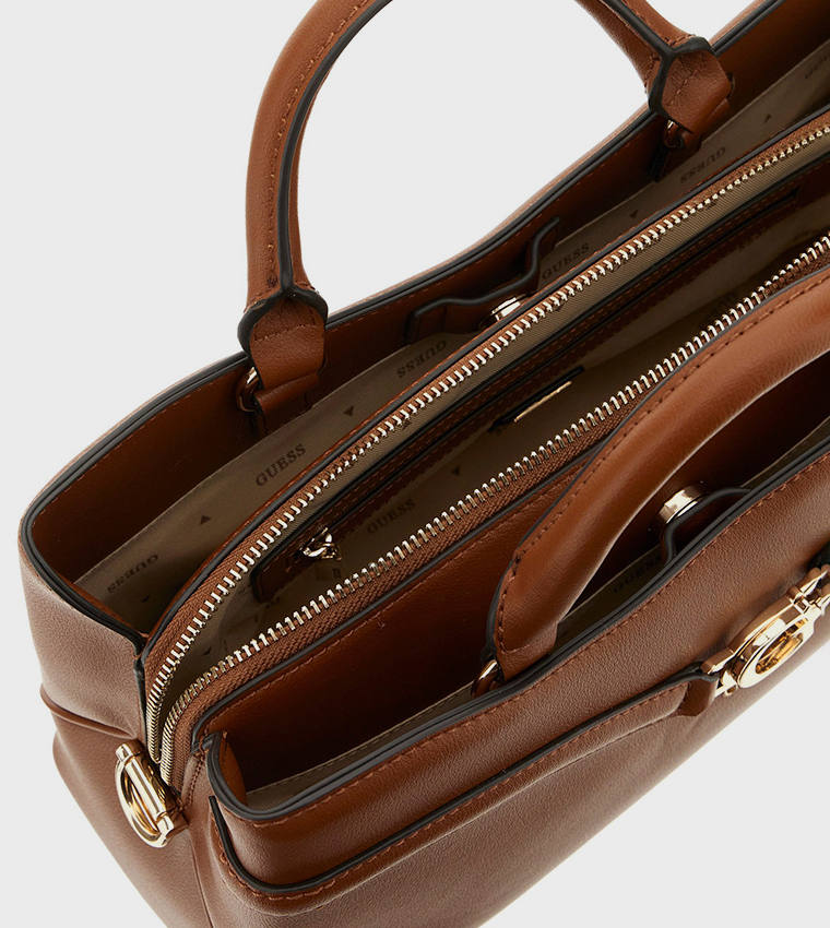 DEA Logo Detail Satchel Bag