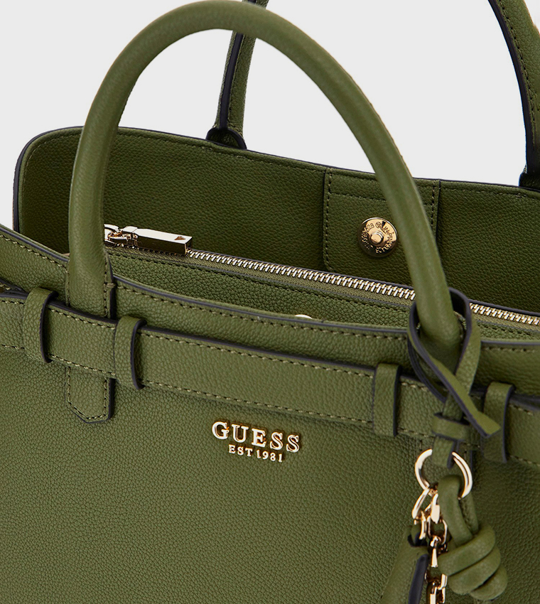 GREGORIA Logo Detail Satchel Bag