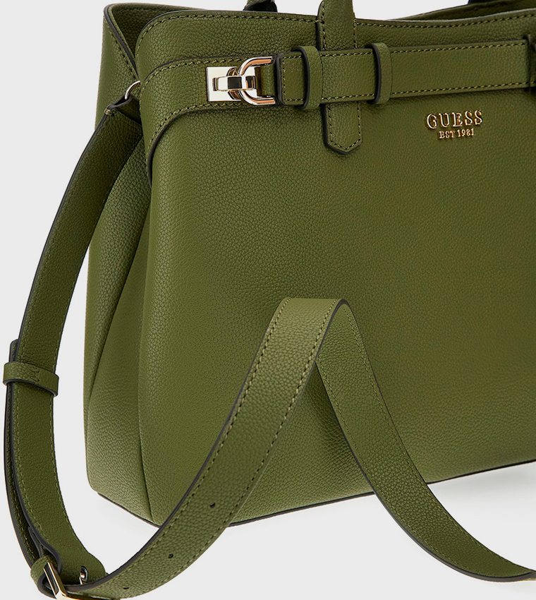 GREGORIA Logo Detail Satchel Bag