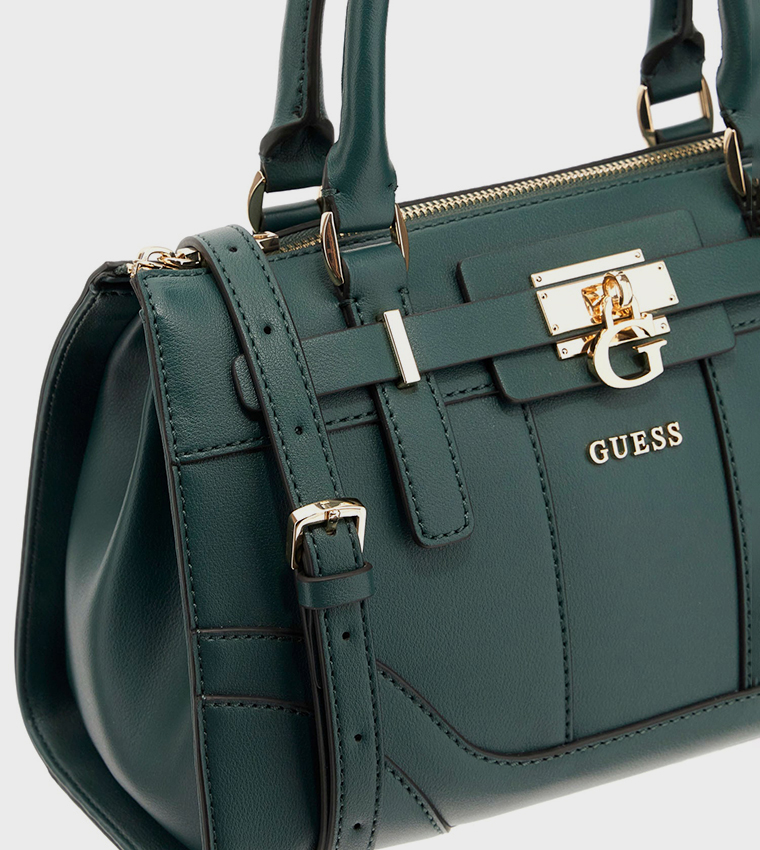 GREYSON II Logo Detail Satchel Bag