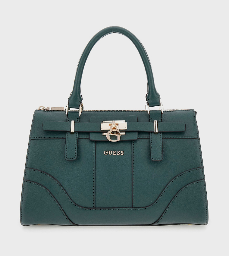 GREYSON II Logo Detail Satchel Bag