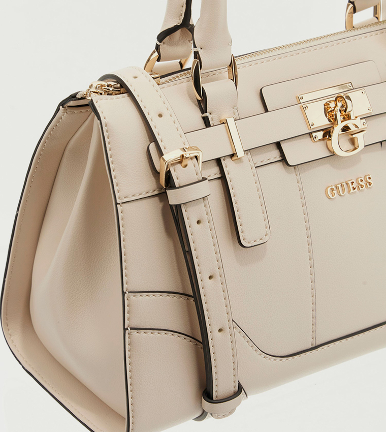 GREYSON II Logo Detail Satchel Bag