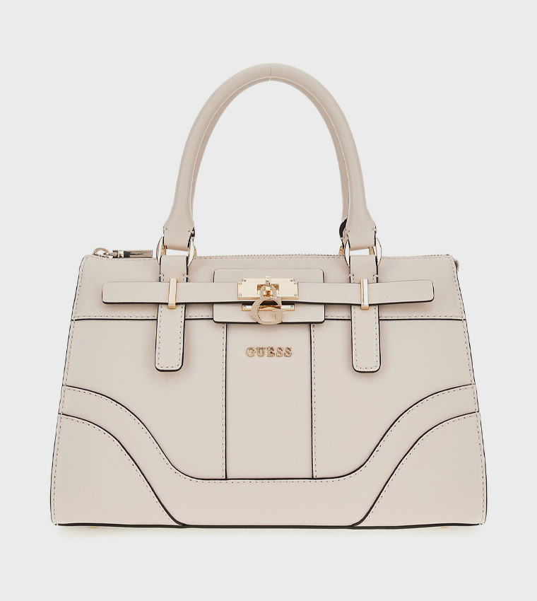 GREYSON II Logo Detail Satchel Bag