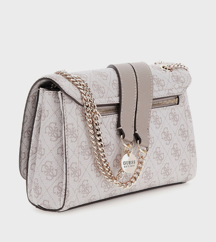 NOELLE II Monogram Patterned Crossbody Bag