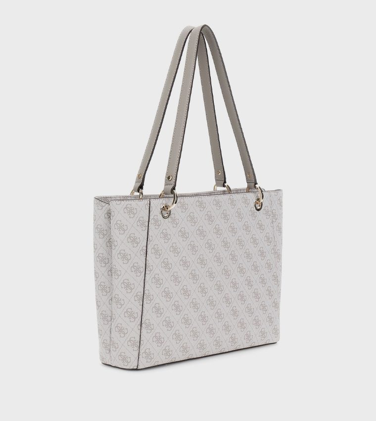 NOELLE II Monogram Patterned Tote Bag