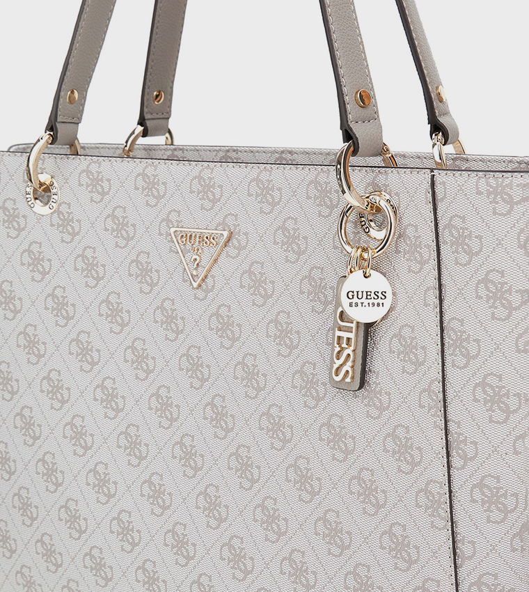 NOELLE II Monogram Patterned Tote Bag