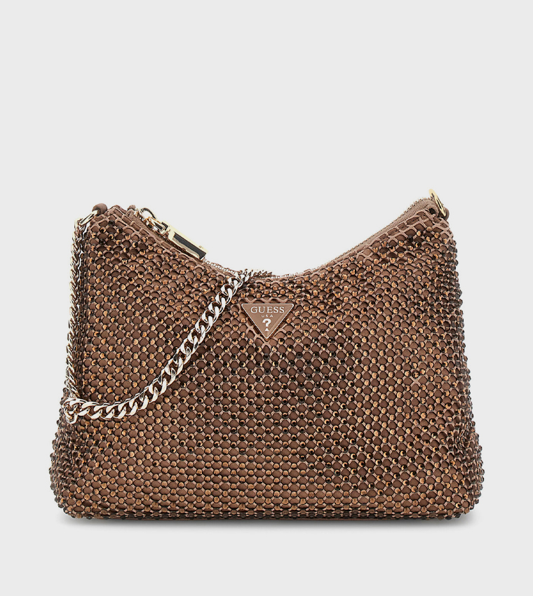 ZALINA Embellished Shoulder Bag