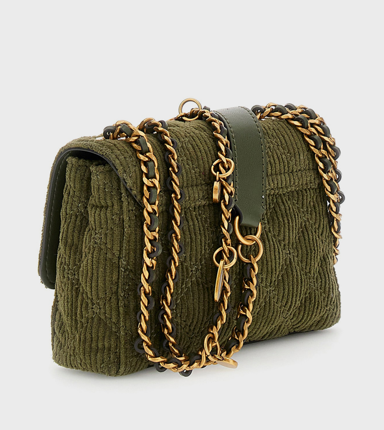 شنطة كتف جيولي مخمل قابلة للتعديل