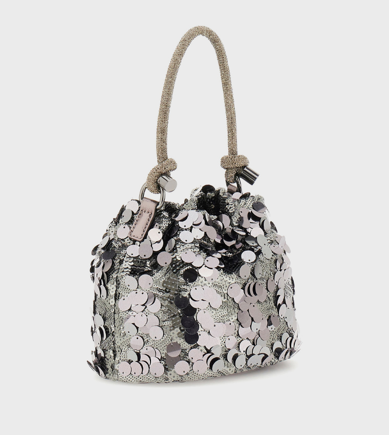 شنطة يد هوليداي مزينة بالترتر