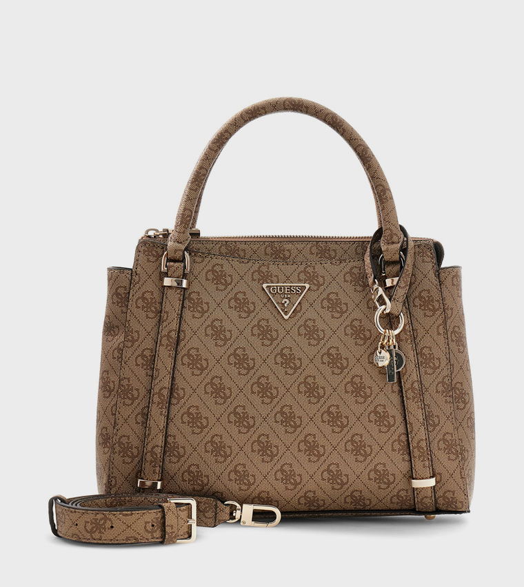 ECO ERICA Monogram Patterned Satchel Bag