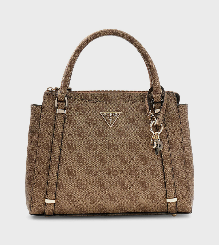 ECO ERICA Monogram Patterned Satchel Bag