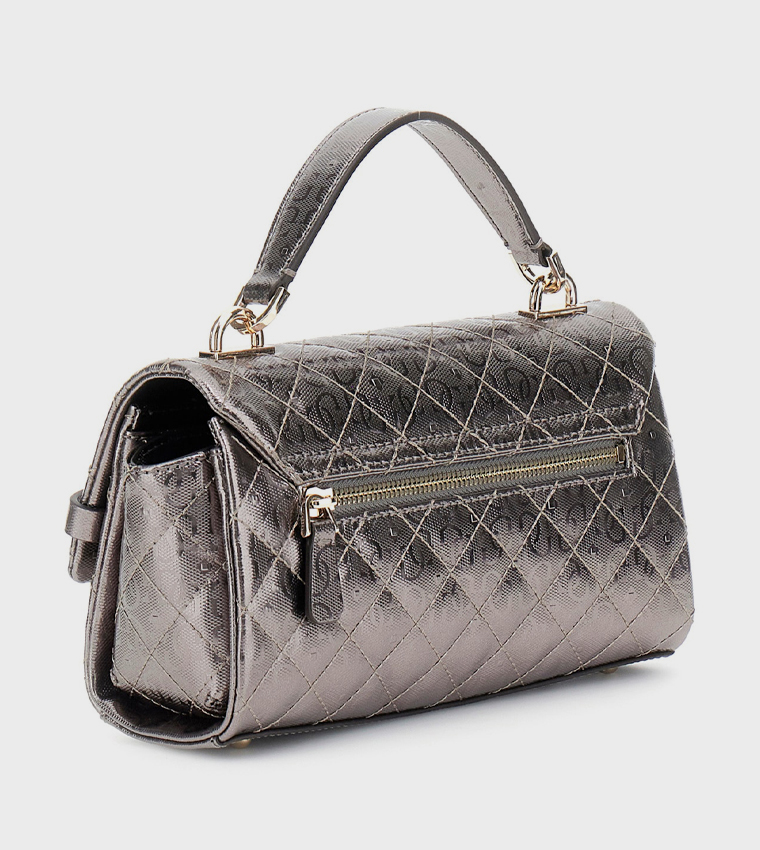 IDRA Quilted Top Handle Bag