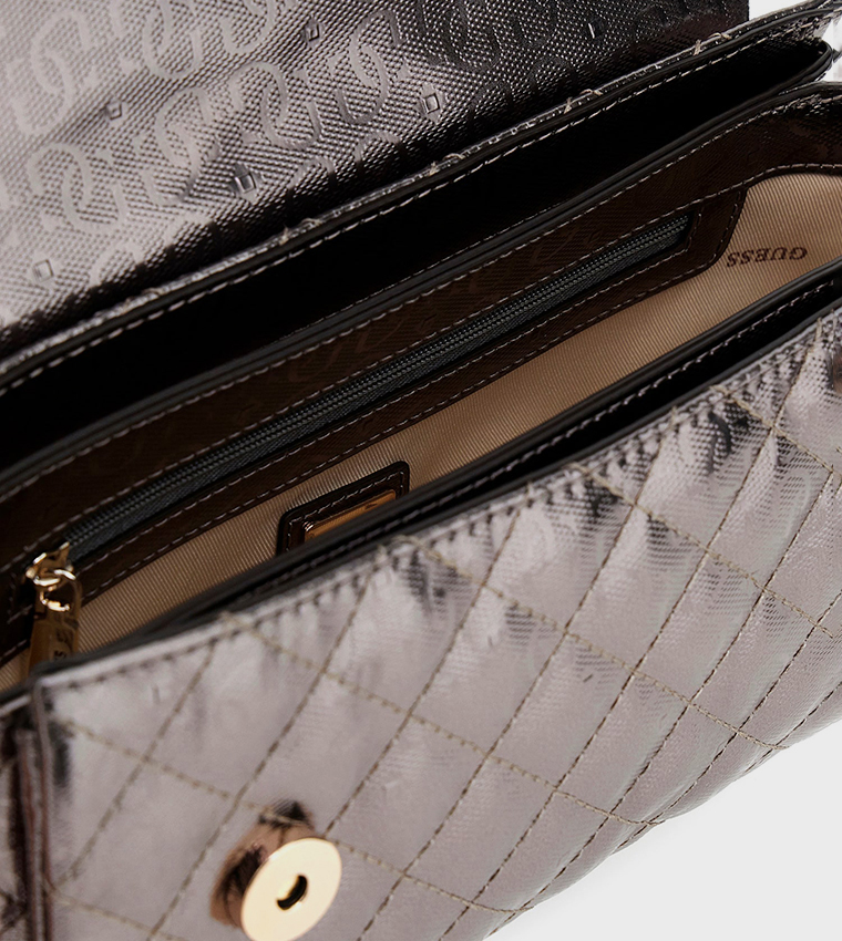 IDRA Quilted Top Handle Bag