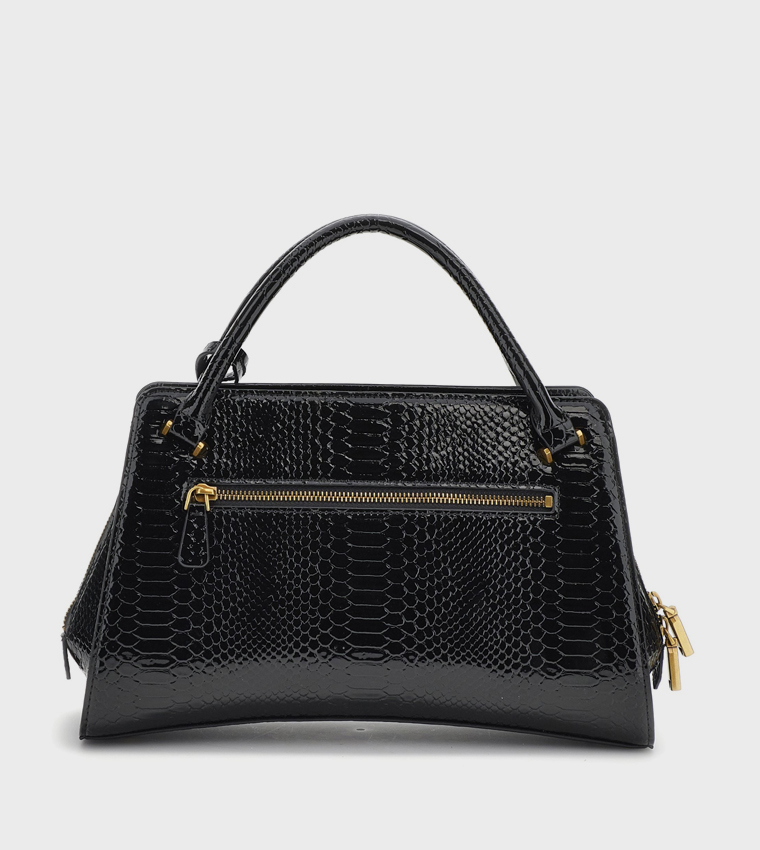 ANNITA Textured Girlfriend Satchel Bag