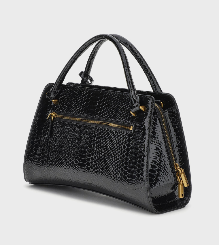 ANNITA Textured Girlfriend Satchel Bag