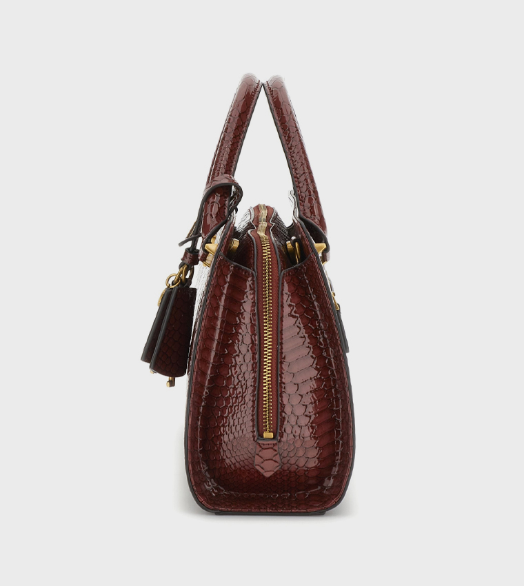 ANNITA Textured Girlfriend Satchel Bag