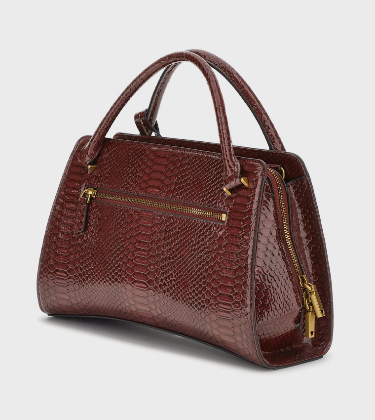 ANNITA Textured Girlfriend Satchel Bag