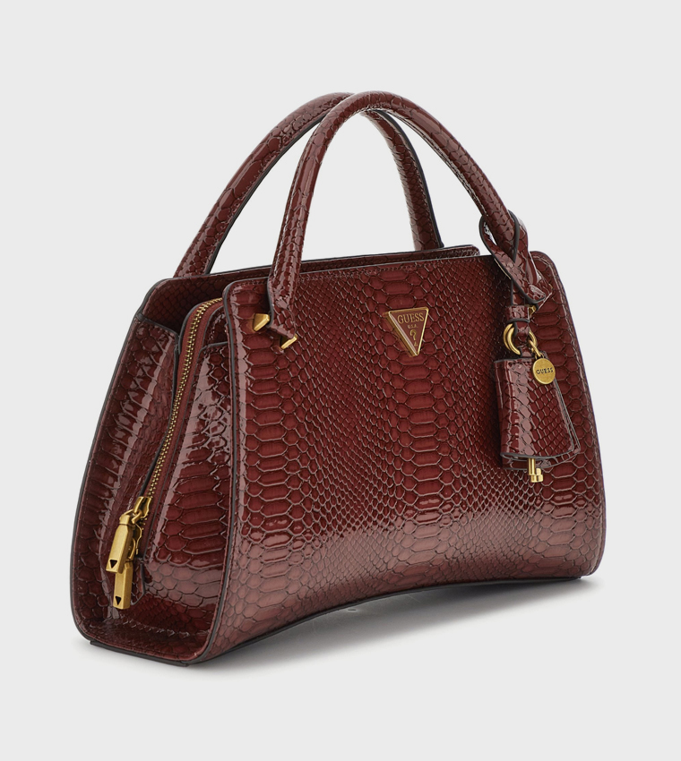 ANNITA Textured Girlfriend Satchel Bag