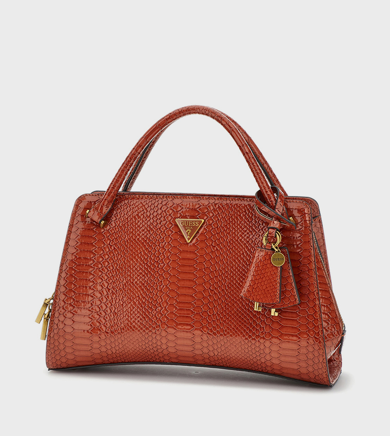 ANNITA Textured Girlfriend Satchel Bag