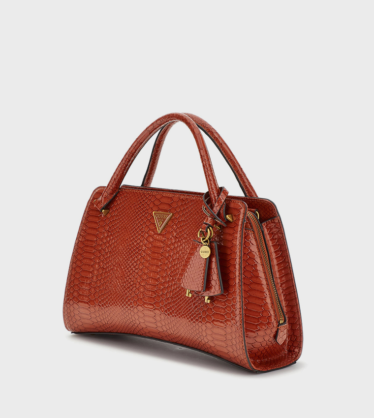 ANNITA Textured Girlfriend Satchel Bag