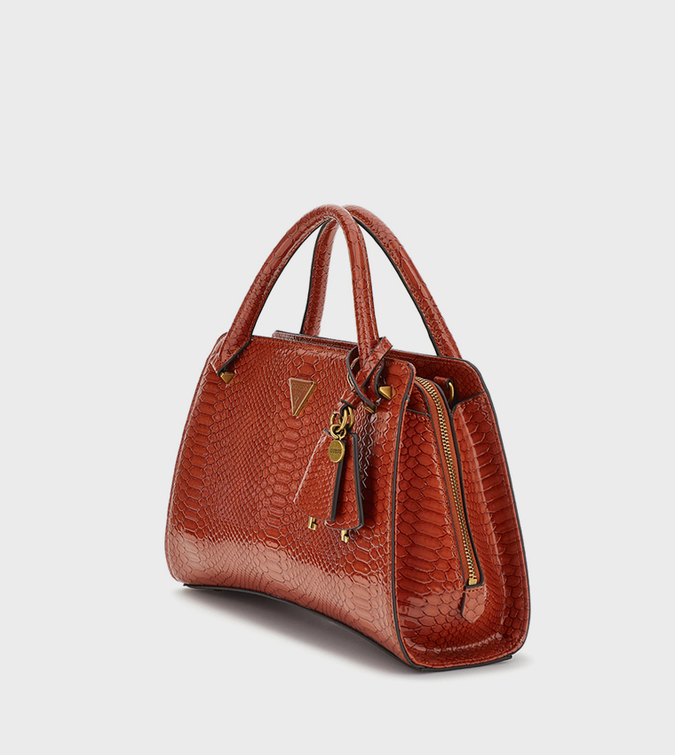 ANNITA Textured Girlfriend Satchel Bag