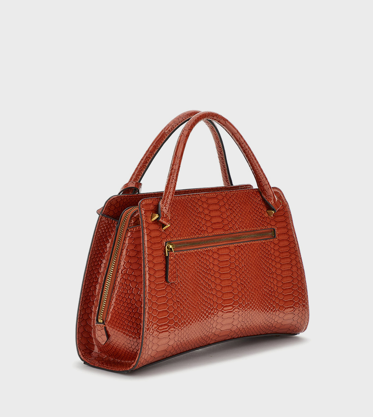 ANNITA Textured Girlfriend Satchel Bag