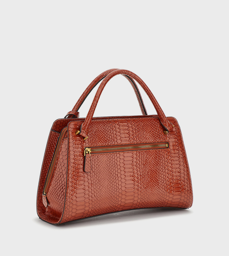 ANNITA Textured Girlfriend Satchel Bag