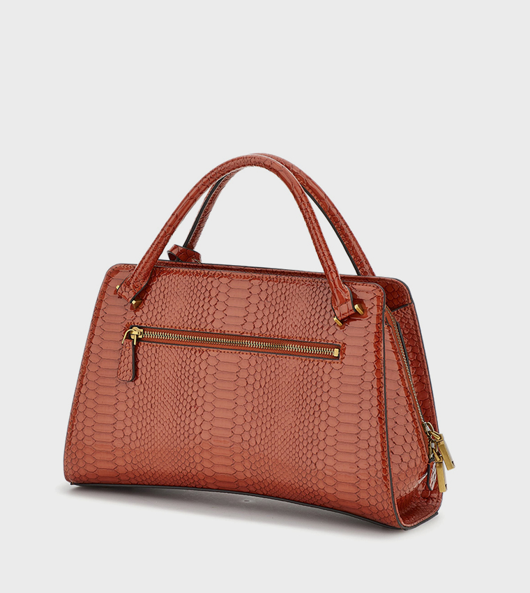ANNITA Textured Girlfriend Satchel Bag