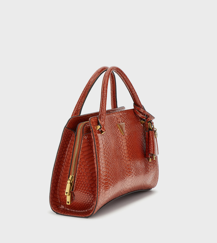 ANNITA Textured Girlfriend Satchel Bag