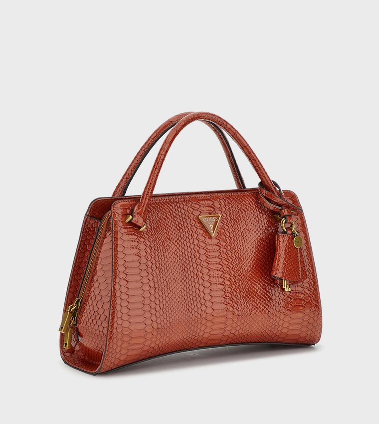 ANNITA Textured Girlfriend Satchel Bag