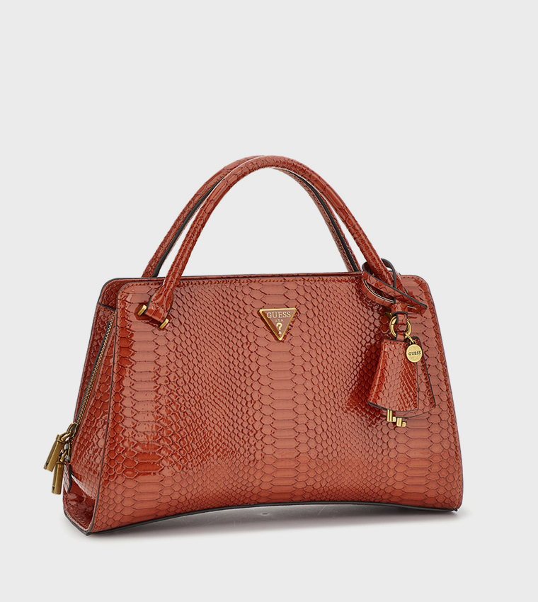 ANNITA Textured Girlfriend Satchel Bag