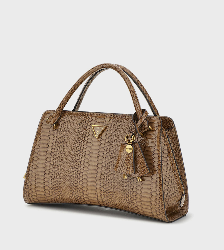 ANNITA Textured Girlfriend Satchel Bag