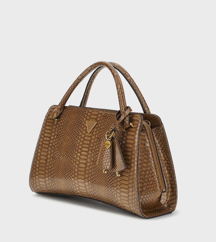 ANNITA Textured Girlfriend Satchel Bag