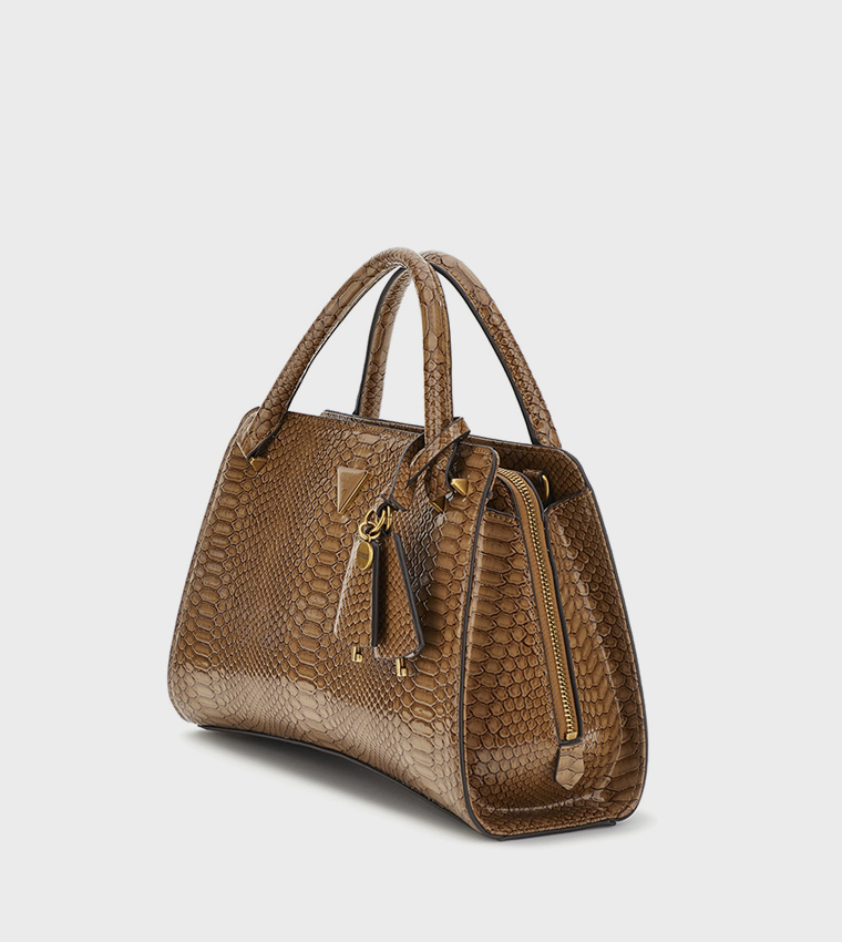 ANNITA Textured Girlfriend Satchel Bag