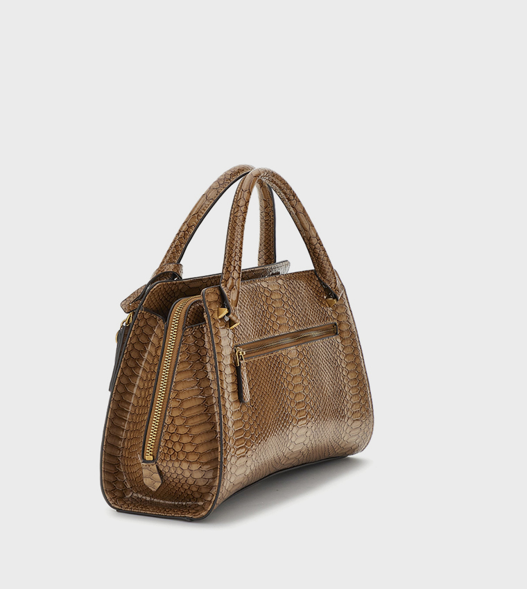 ANNITA Textured Girlfriend Satchel Bag