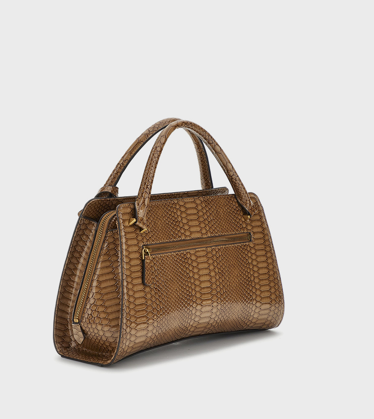 ANNITA Textured Girlfriend Satchel Bag