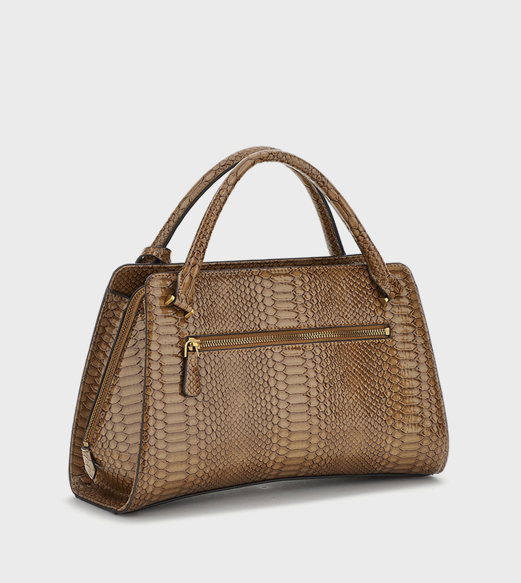 ANNITA Textured Girlfriend Satchel Bag