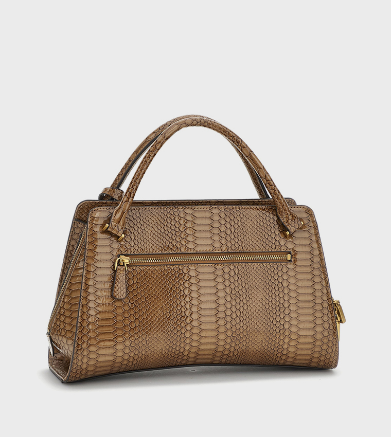 ANNITA Textured Girlfriend Satchel Bag